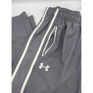 Under Armour Mens‎ Gray Baggy Track Pants Athletic Training  Medium